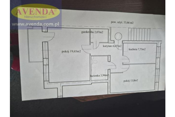 Żyrardów, Centrum, Łukasińskiego Waleriana, Centrum Żyrardowa 53,66m2 II piętro c. 560.000 zł